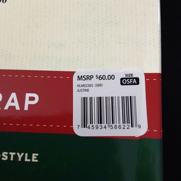 WOOLRICH Blanket Wrap Flannel Rich Earth‎ Tones OSFA NWT - Picture 3 of 5